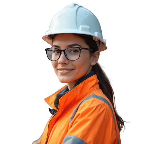 Female Waste Management worker